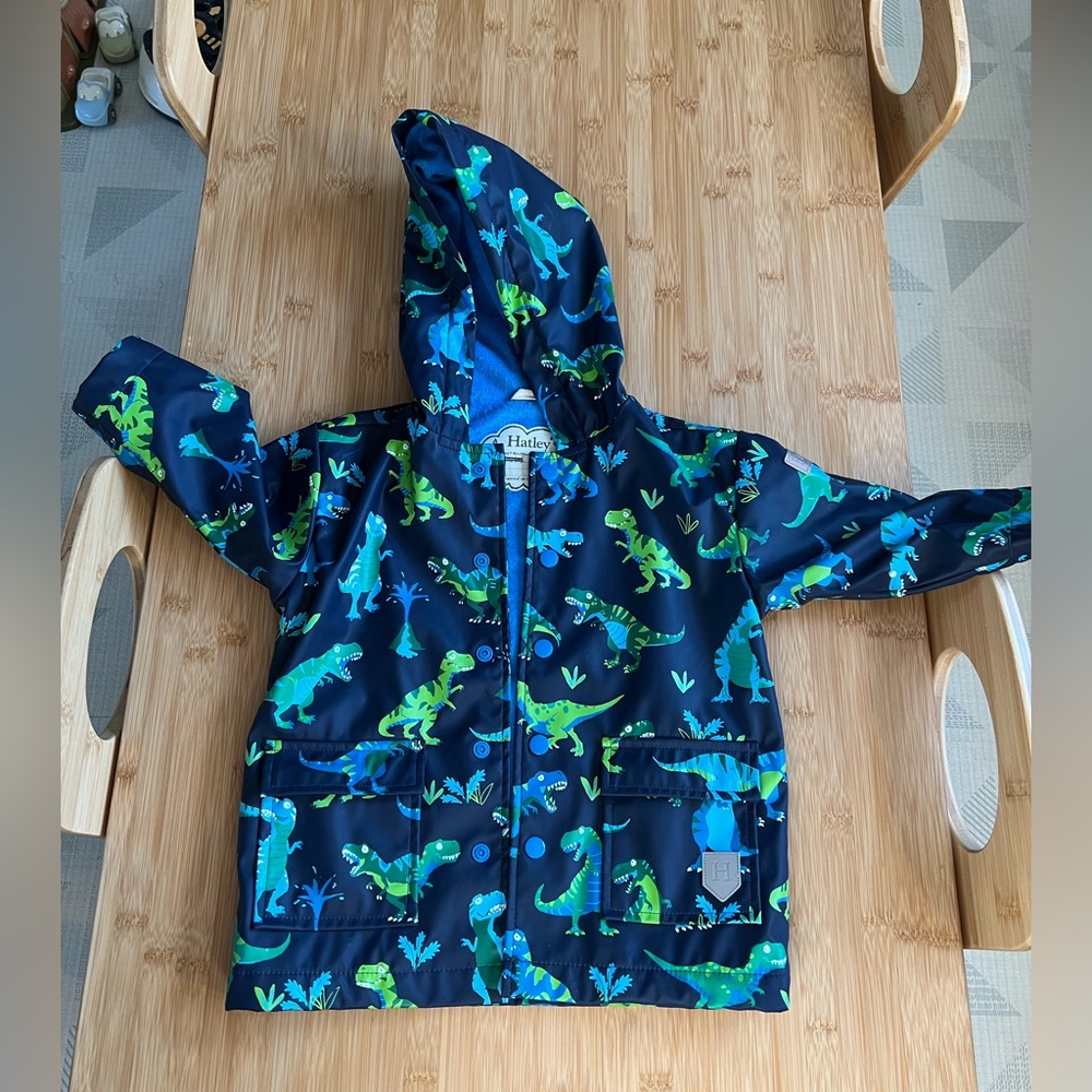 Hatley Dinosaur Rain Coat 2T